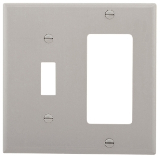 CWD 5153GY-BOX 2G GRY TOG/DEC PLT