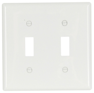 CWD 5139W-BOX 2G WHT HOSP SW PLT