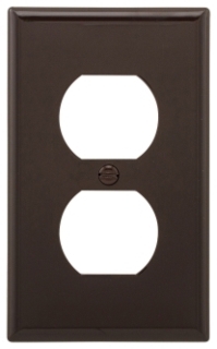 CWD 5132B-BOX 1G BRN HOSP RCPT PL