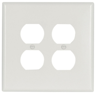 CWD 2750W-BOX 2G WHT DPLX RCPT PL CWD 2750W-BOX 2G WHT DPLX RCPT PL