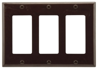 CWD 2163B-BOX 3G BRN BLOCK PLT