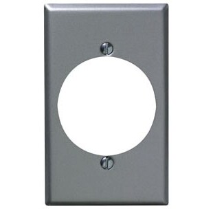 LEV 4927 1G AL PLATE FOR RCPT2.109