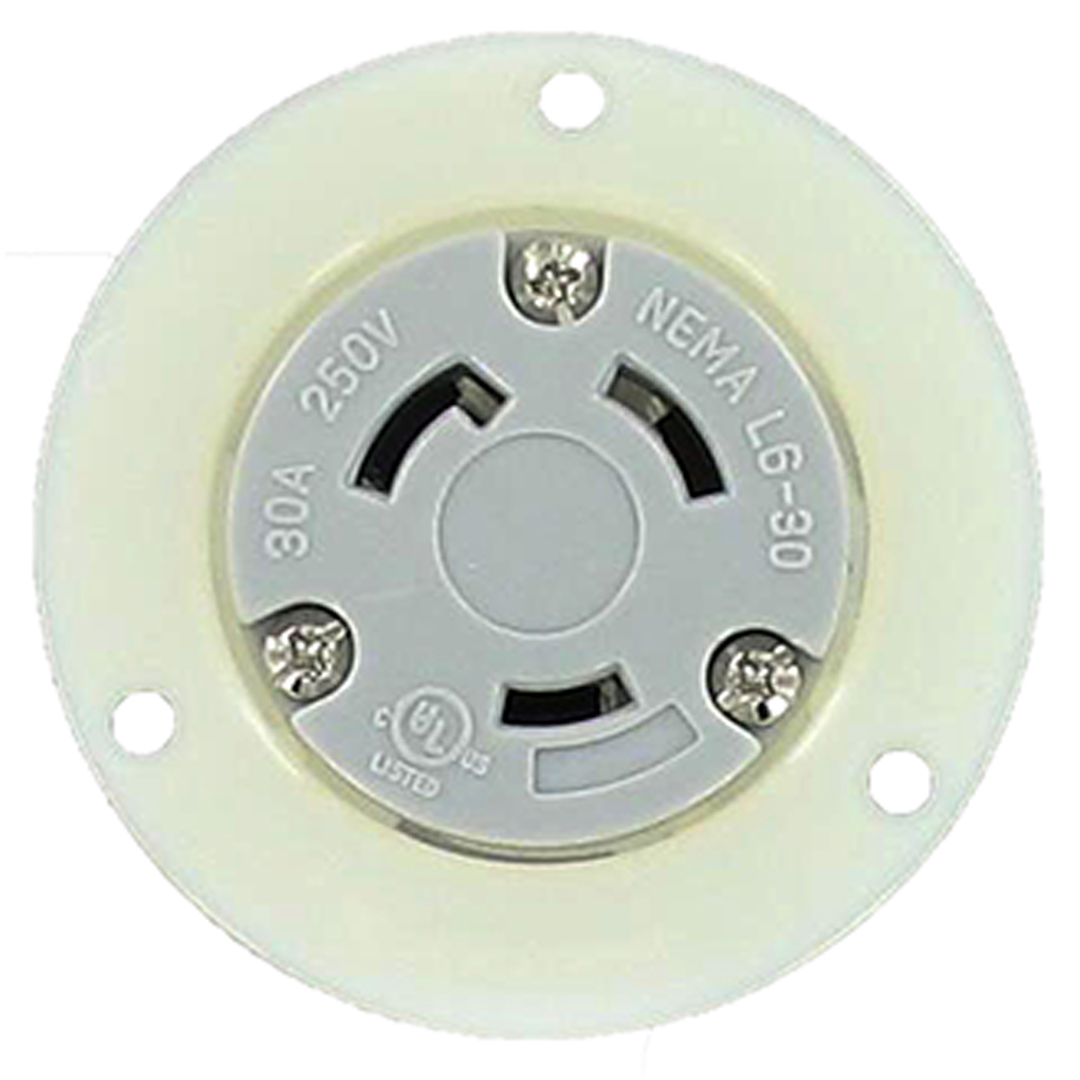 BB OLYM-L630FO 30A 250V FLANGED OUTLET BB OLYM-L630FO 30A 250V FLANGED OUTLET