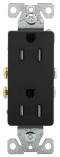 CWD TR1107-9BK RCPT W/E-Z GRD R3