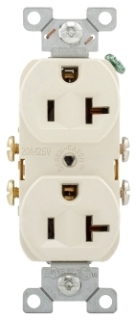 CWD CR20LA 20A 125V DPL RCPT