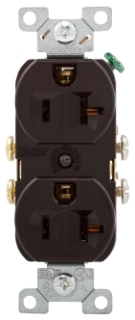 CWD CR20B 20A 125V N5-20R BRN RCPT
