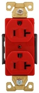 CWD AH5362RD 20A 125V DPLX RCPT