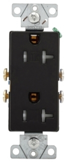 CWD TR1307BK-BOX 2P 20A 125V RCP