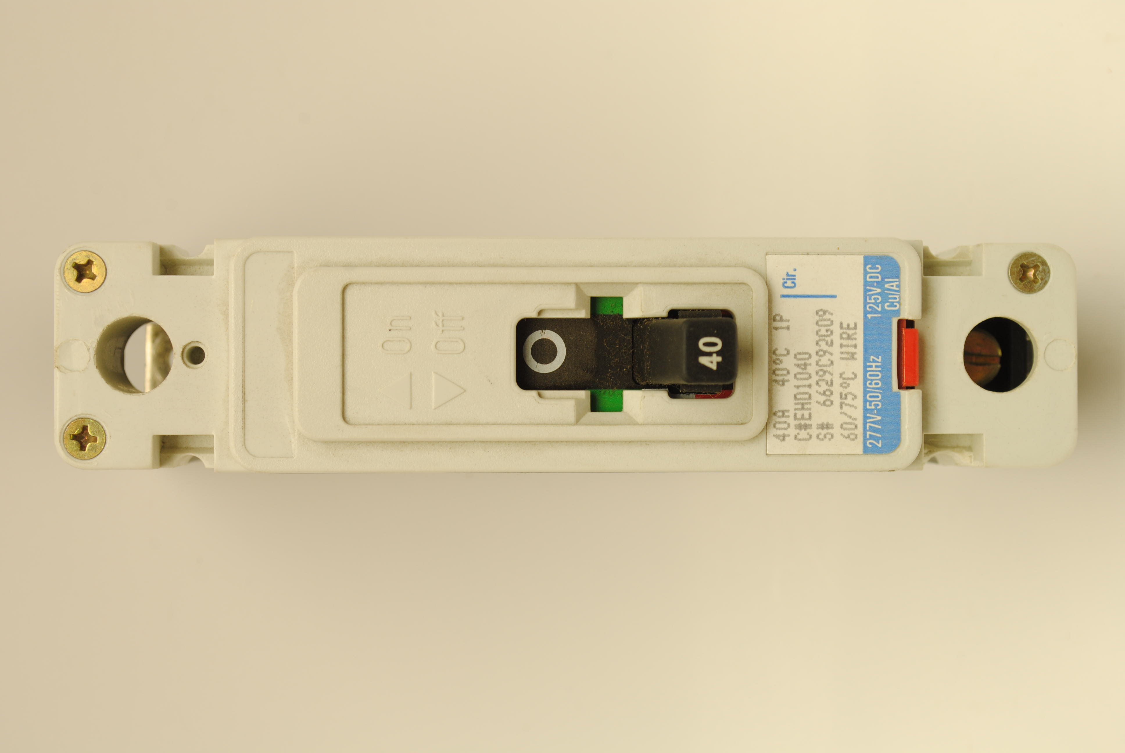 CHD EHD1040 USED 40A 1P CKT BRKR