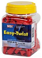 NSI WWC-R-B RED WINGED WIRE CONN