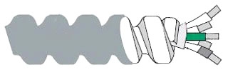 AFC 2304-42-00 12AWG 2C PVC COATED