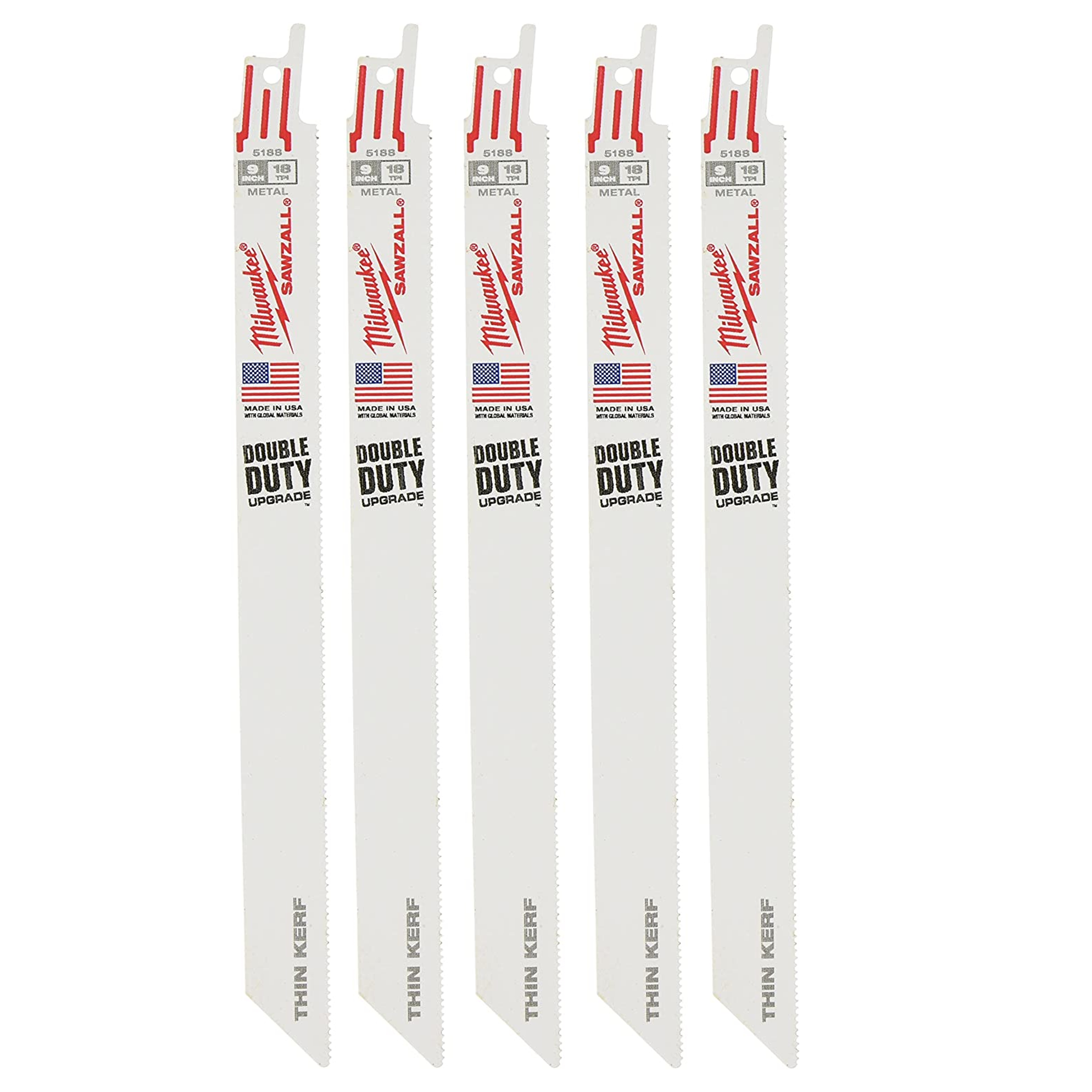 MILW 48-00-5188 18T 9L BLADE /PK