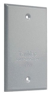 TMAC BC100S GRY RECT BLANK COVER TMAC BC100S GRY RECT BLANK COVER