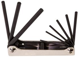 KLEIN 70591 9PC FOLDING HEX KEY SET KLEIN 70591 9PC FOLDING HEX KEY SET