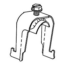 BLINE1 B1508S 1/2 EMT CLAMP