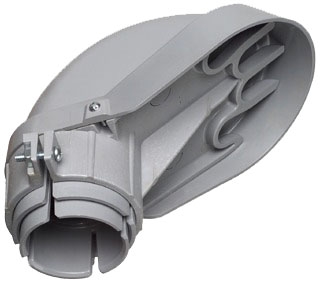 ARL PVC109 3IN TO 4 IN PVC ENTR CAP