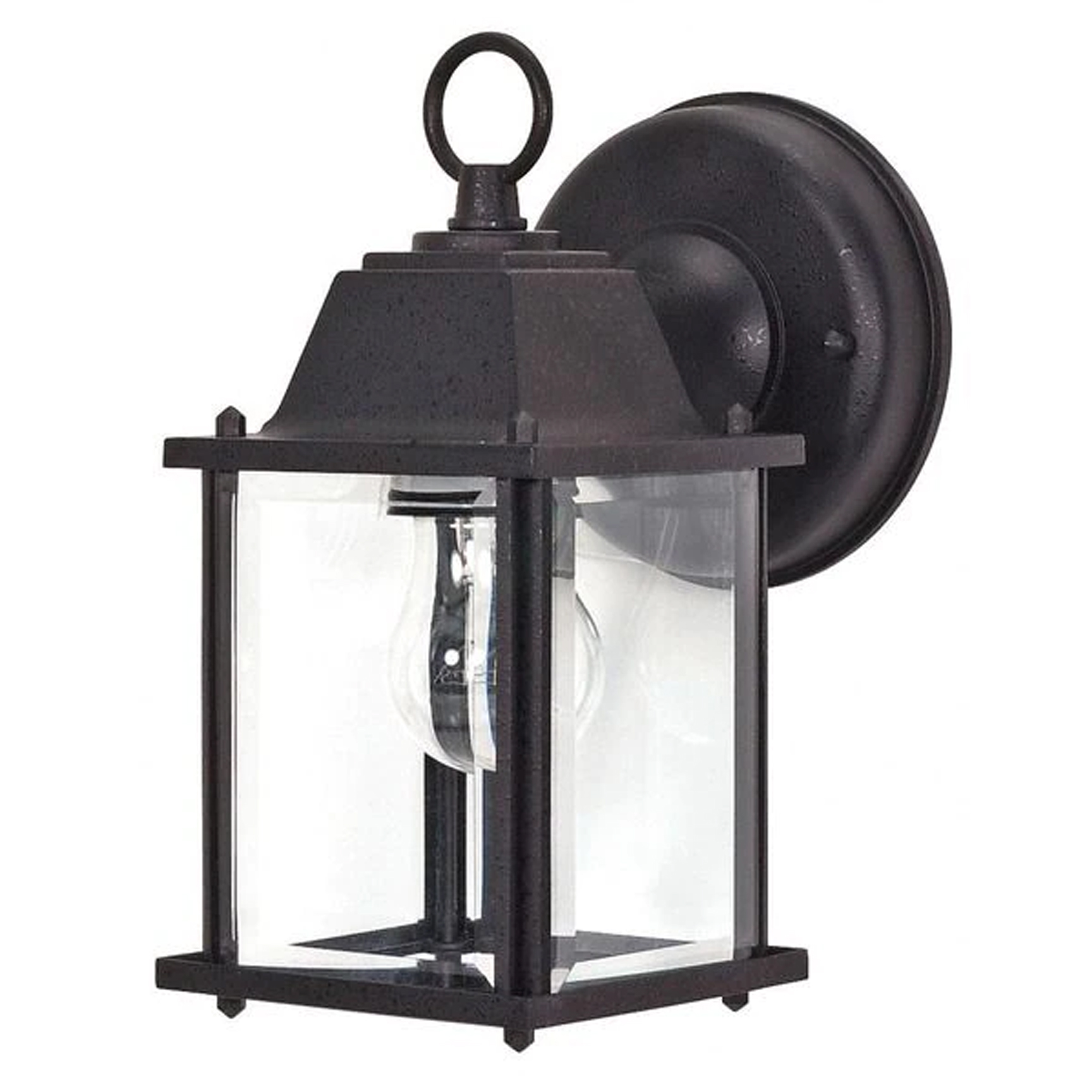 SAT 60/638 TEX BLK CUBE LANTERN