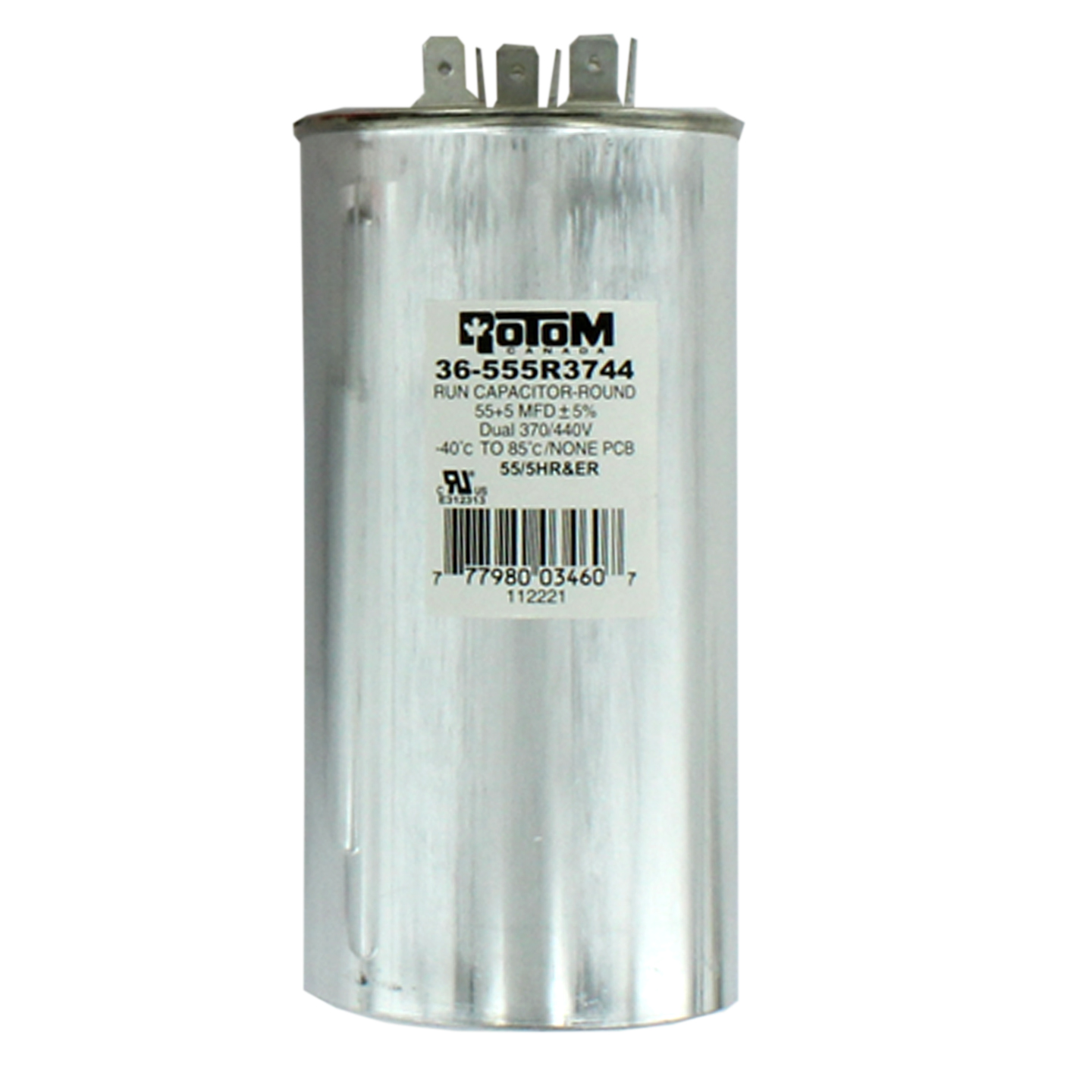 MORRIS 36-555R3744 55+5uf 370/440v MORRIS 36-555R3744 55+5uf 370/440v