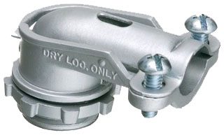 ARL 850 3/8 90D SQZ FLEX CONN