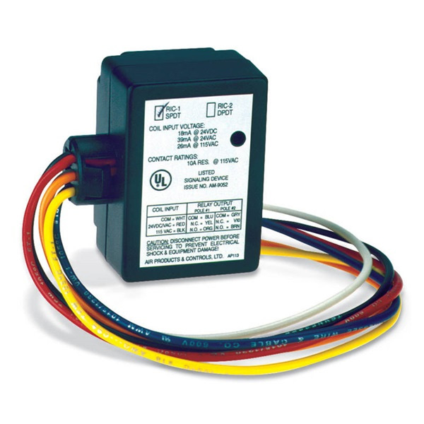 SAE SSU-RIC-1 RELAY SPUD 24VAC/DC 1