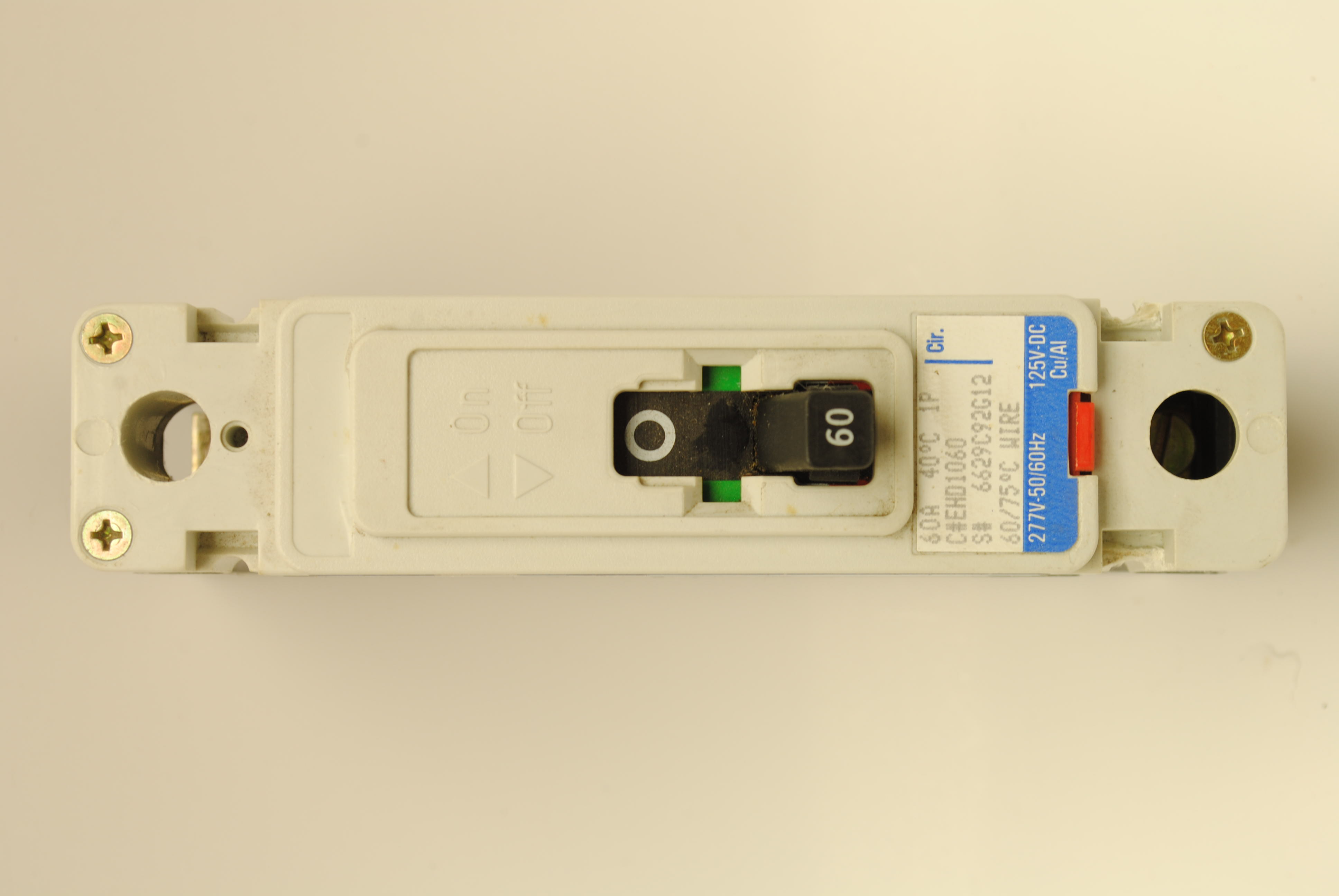 CHD EHD1060 USED 60A 1P CKT BRKR