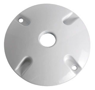 TMAC LV310WH 1HL WHT ROUND COVER