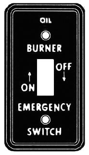 MULB 41005 1G OIL BURNER HANDY CVR MULB 41005 1G OIL BURNER HANDY CVR