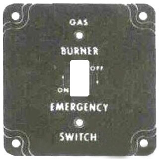 MULB 41025 1G GAS BURNER CVR MULB 41025 1G GAS BURNER CVR