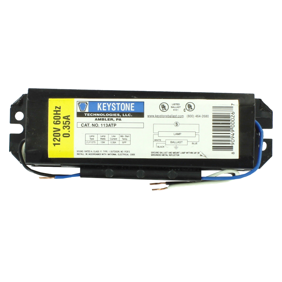 KEYSTONE TECH 113ATP F13T5 LAMP BALLAST KEYSTONE TECH 113ATP F13T5 LAMP BALLAST