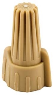 NSI WWC-T-B TAN WINGED WIRE CONN