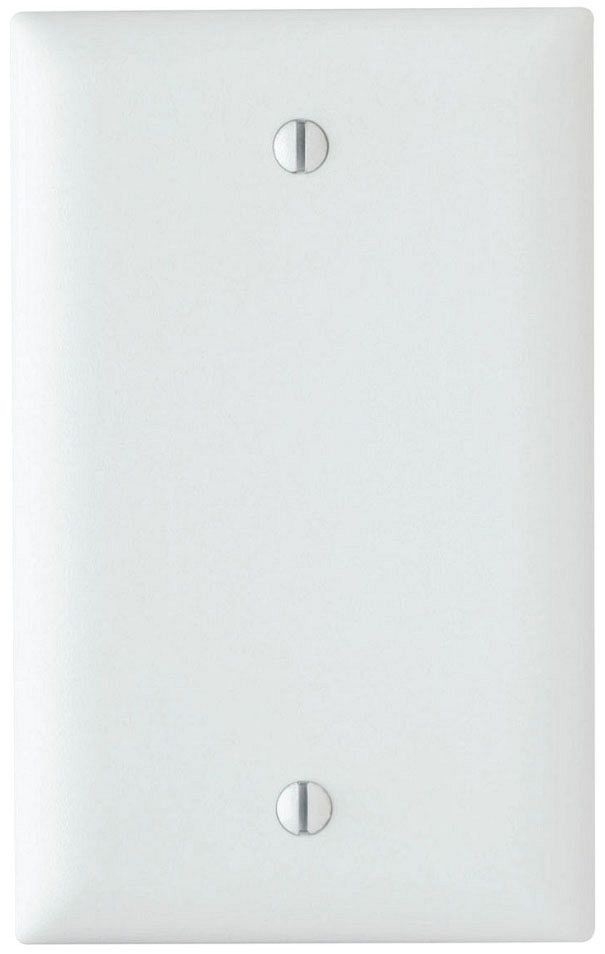 P&S TP13-W WHT 1G BLANK PLT