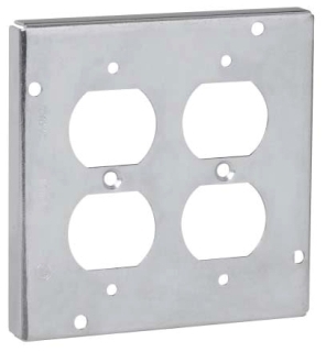 CCHO TP728 4-11/16SQ CVR 2DPLXRCPT