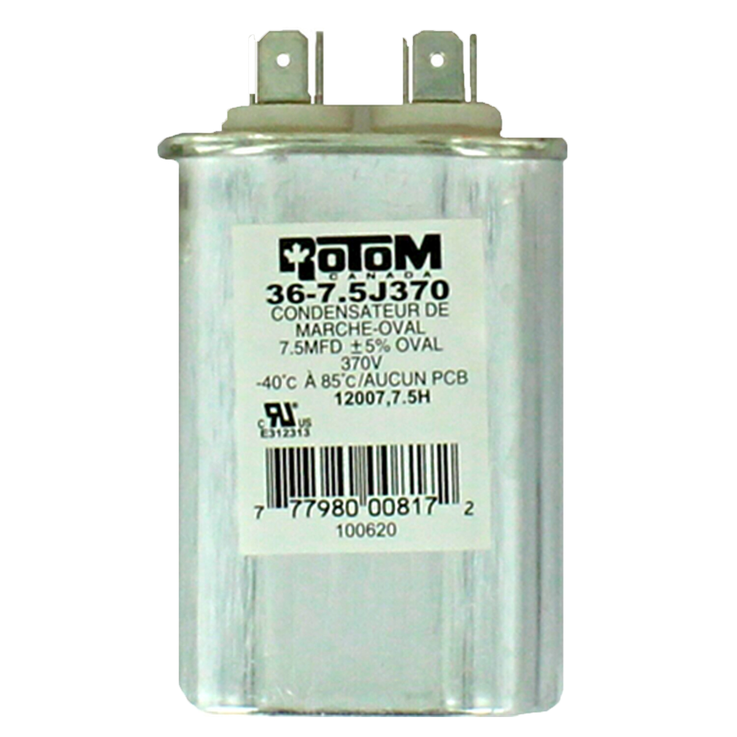 MORRIS 36-7.5J370 7.5uf 370v MORRIS 36-7.5J370 7.5uf 370v