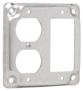 CCHO TP517 4SQ CVR F/1GFCI/DPLX