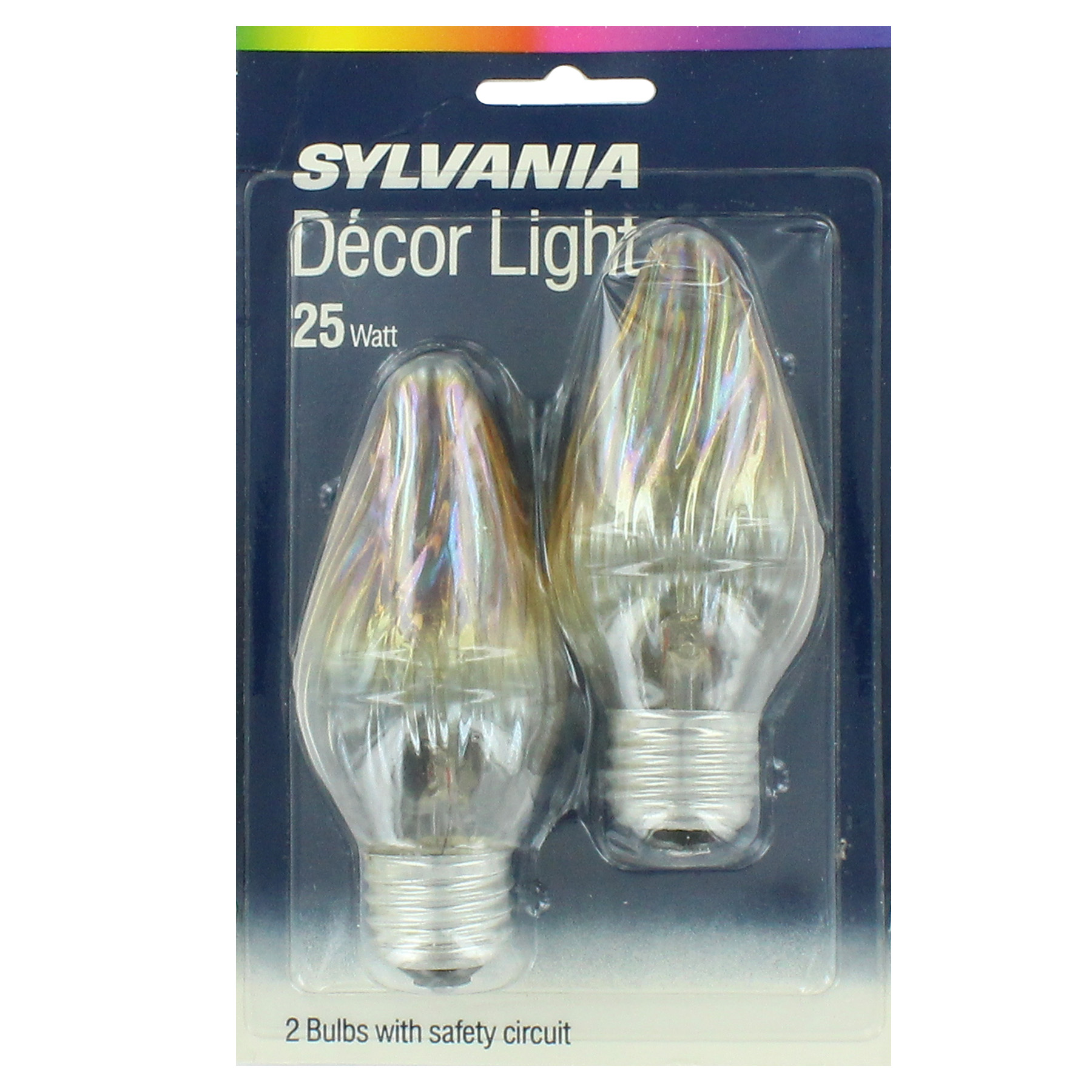 SYL 2-PACK DECOR LIGHT F15 AMBER IRIDESC