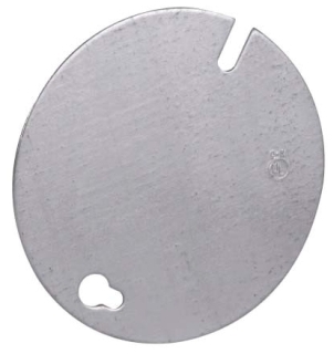 CCHO TP270 3-1/4RND FLAT BLANK CVR