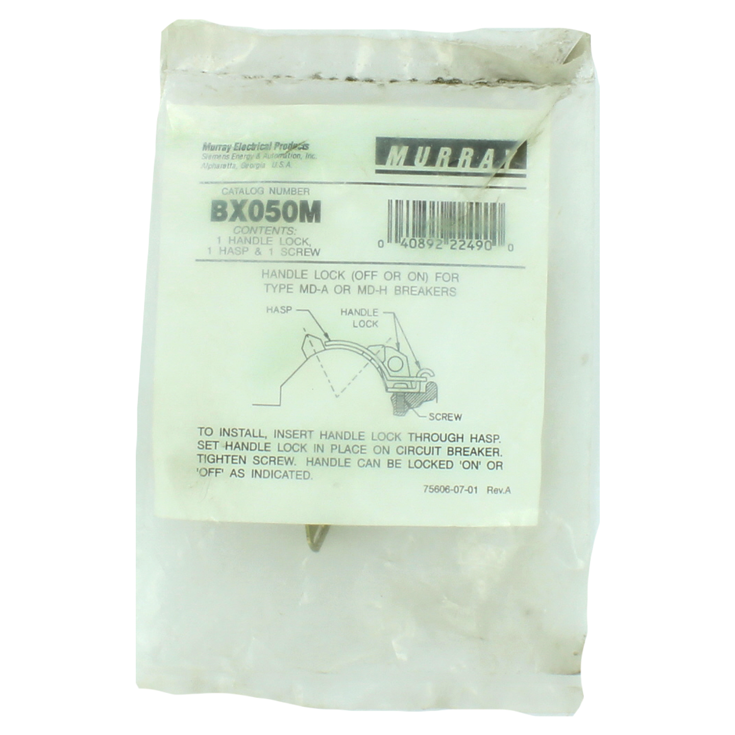 Murray BX050M Circuit Breaker Handle Loc