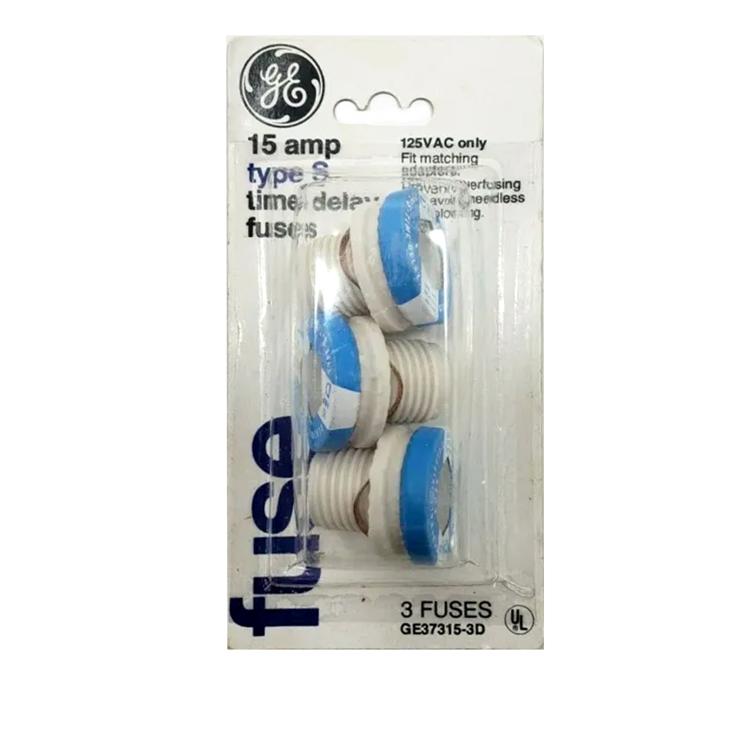 GE 37315-3D 15A TIME DELAY S/SL S FUSE