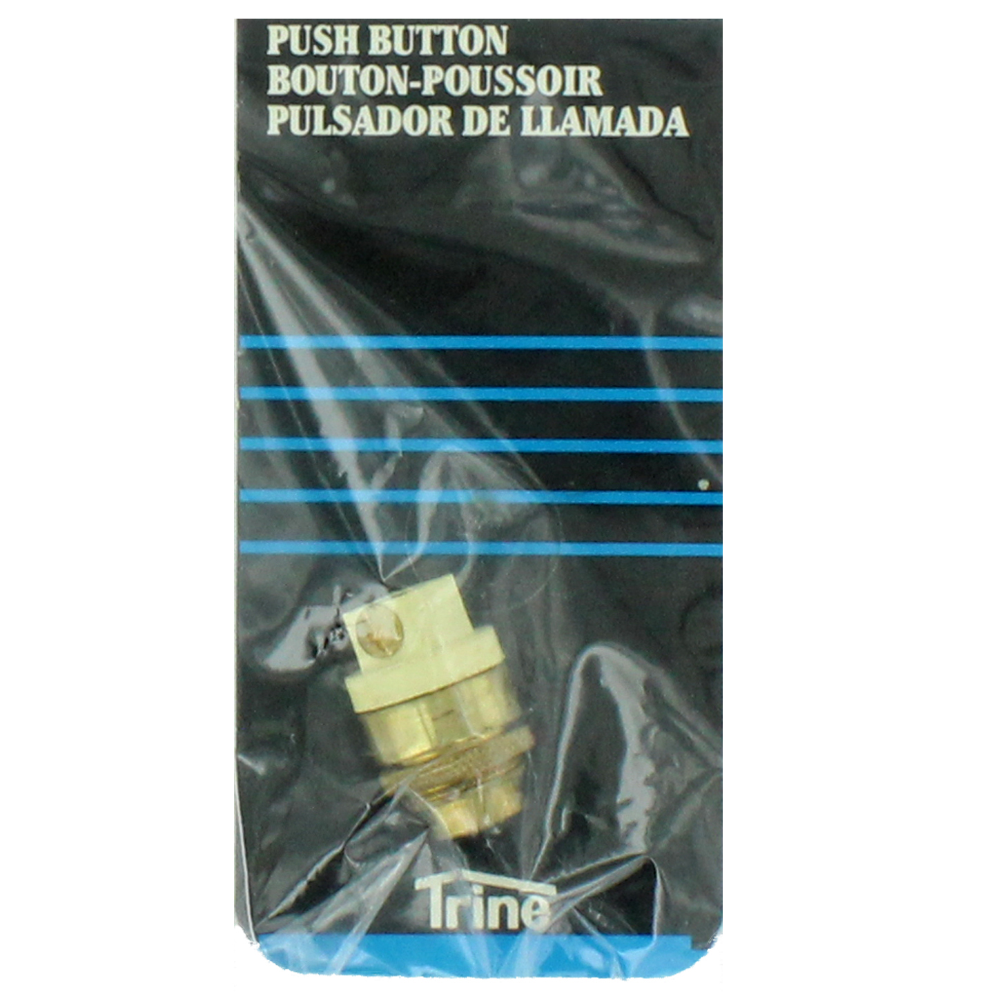 TRINE 659  REPLAC. PUSH BUTTON BRASS