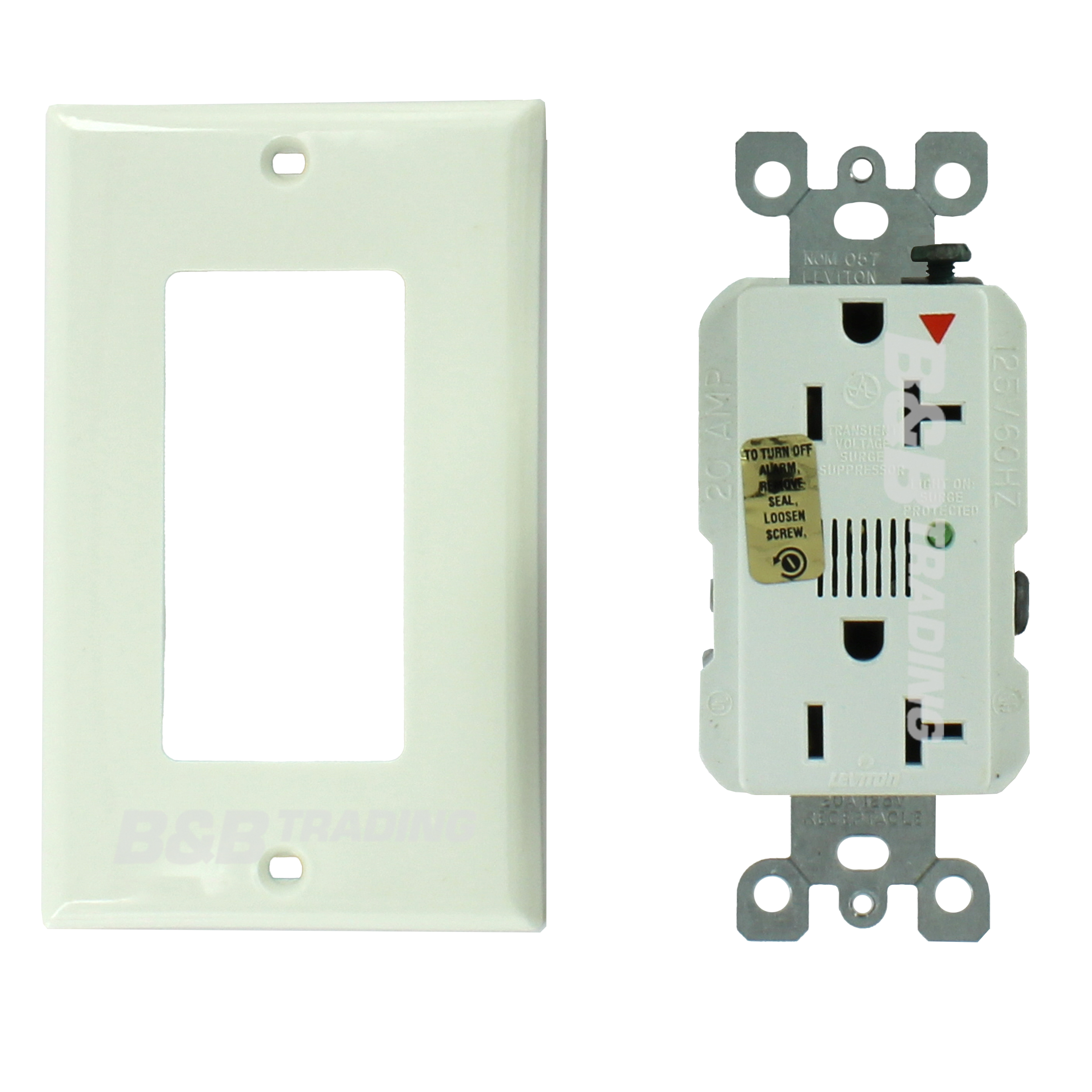 LEV 7380-IGW 20 DUPLEX REC. TRANSIET SUP