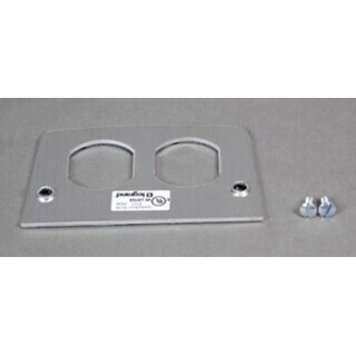 WLK 500DR DPLX RCPT FACEPLATE
