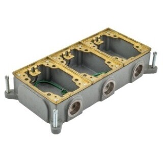 HUBW B4314 WT 3G ADJ FLOOR BOX