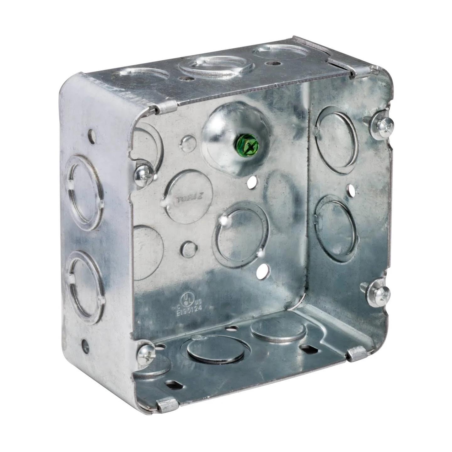 TPZ B8451 4-11/16 SQ BOX 1/2 & 3/4 CON