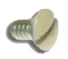 M-TAL SPD379 6-32X1/4 WHT PLT SCR