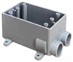 PVC FSS-3/4-PVC-BOX-W/LUGS FSS