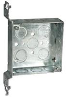 RACO 196 4SQ 1-1/2D METAL STUD BOX RACO 196 4SQ 1-1/2D METAL STUD BOX