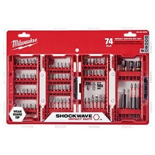 MILW 48-32-4062 74PC SHOCKWAVE BIT SET