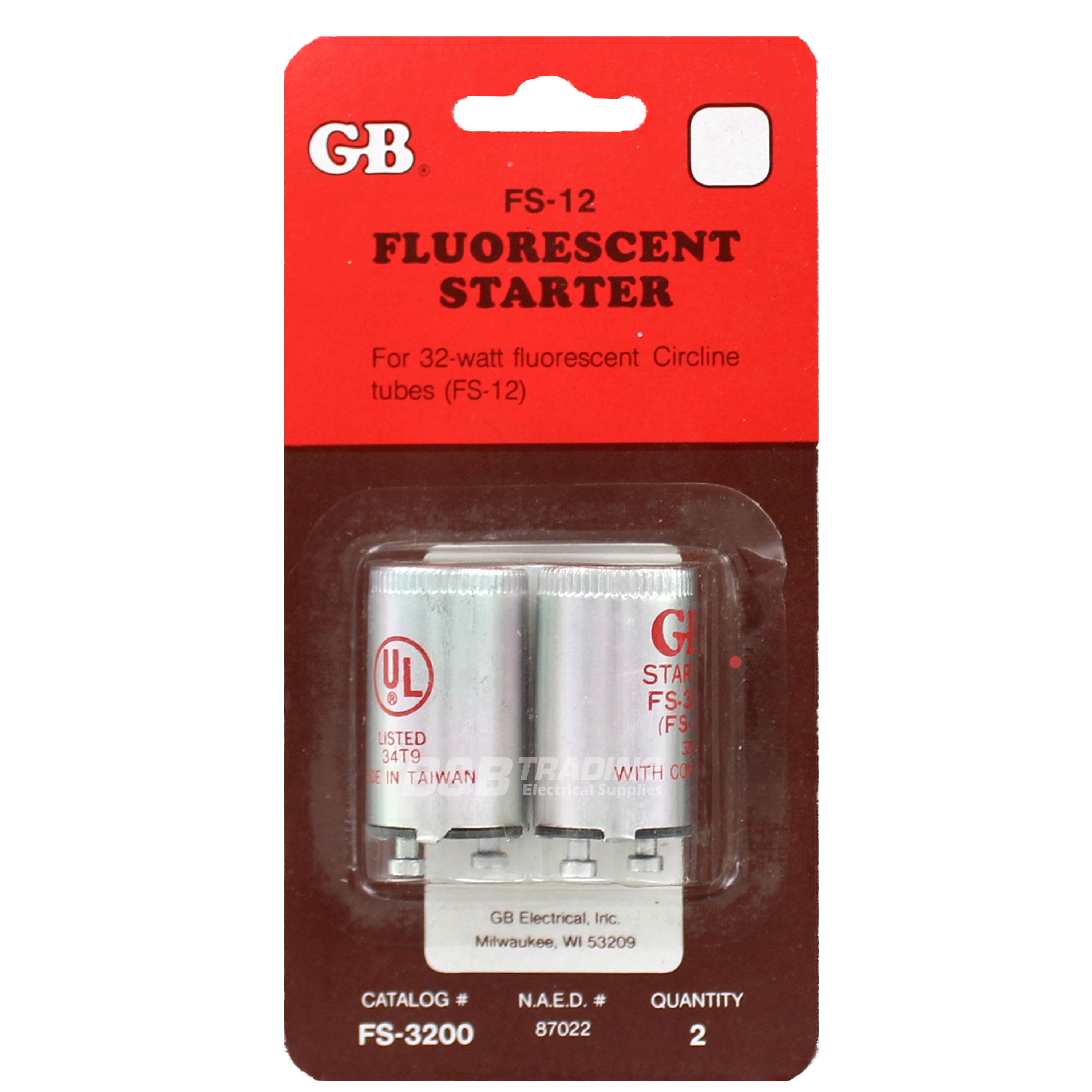ROLR FS-12 FLUORESCENT STARTER