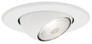 NOR NT-5071W WHT EYEBALL TRM BFL