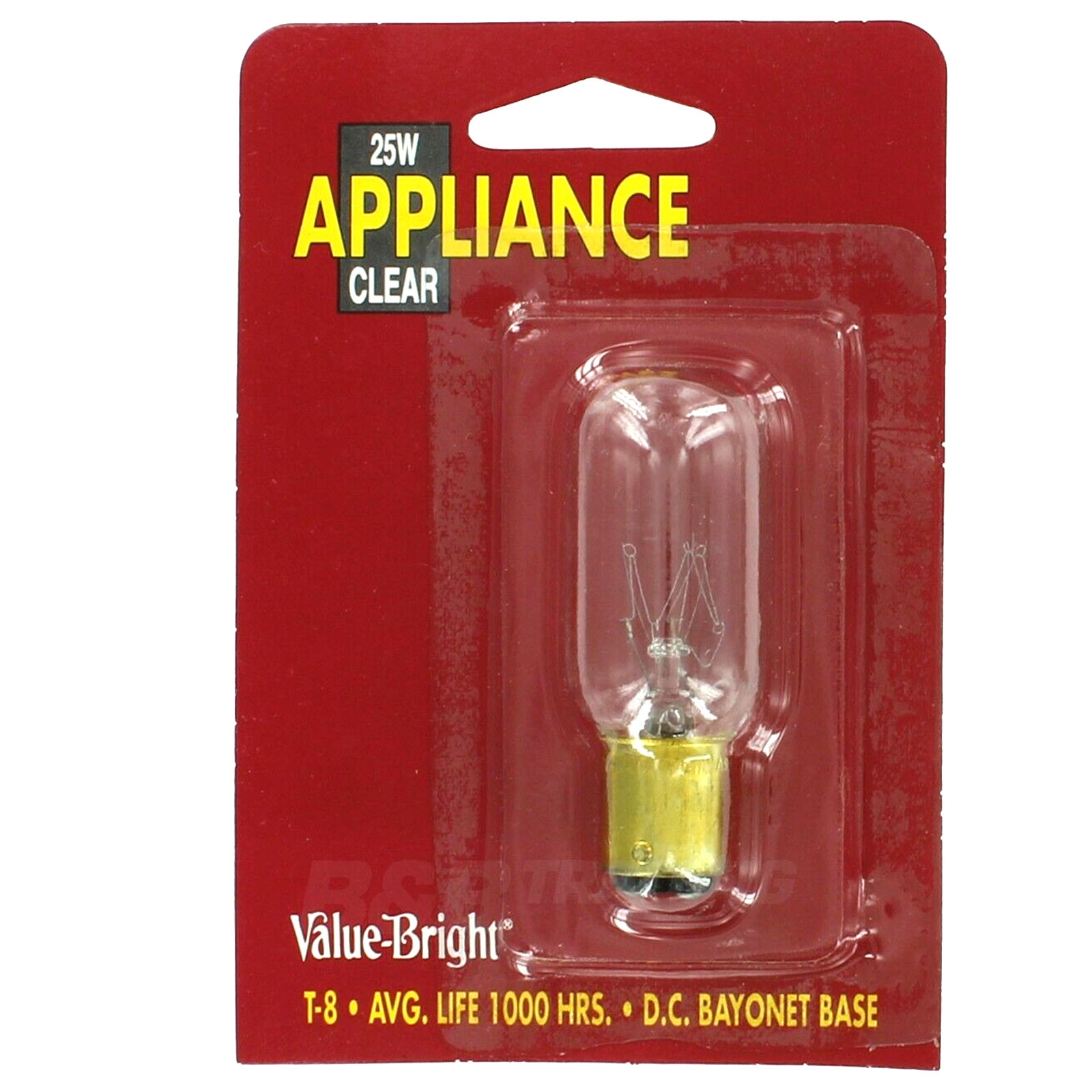 101-840  25W T8 Clear DC Bayonet Base